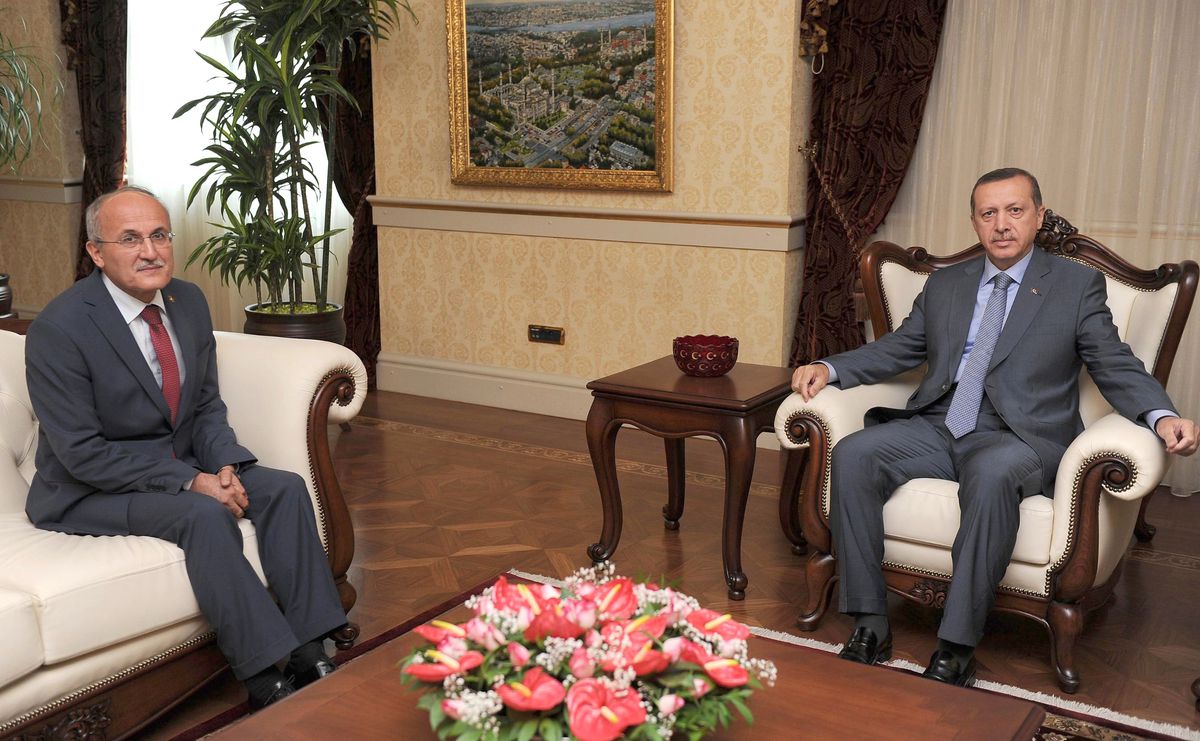 Başbakan Erdoğan, Yargıtay Başkanı Alkan\'ı Kabul Etti