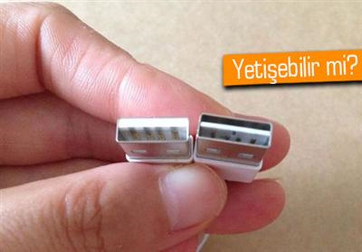 Çift Yönlü USB Kablosu İPhone 6 ile Gelmeyebilir