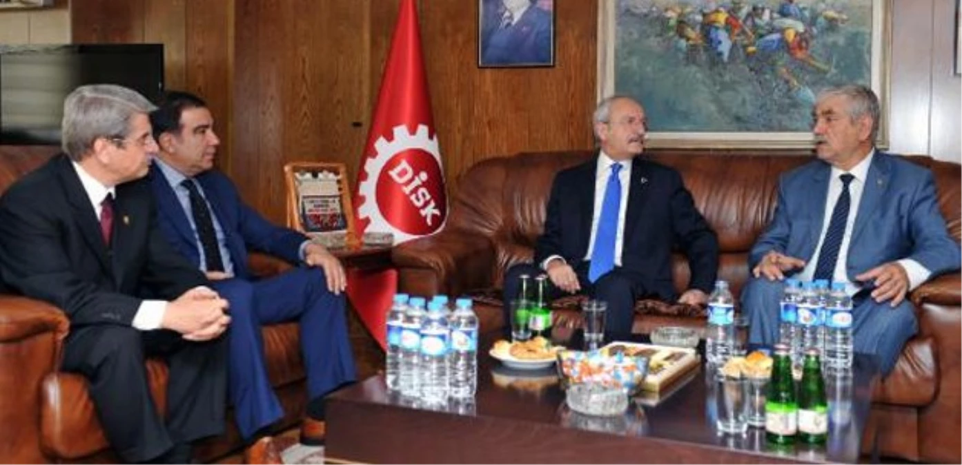 Disk\'ten CHP Genel Başkanı Kılıçdaroğlu\'na Ziyaret