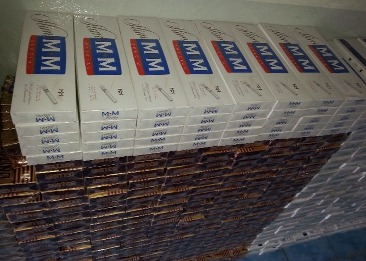 İslahiye\'de 13 Bin Paket Kaçak Sigara Ele Geçirildi
