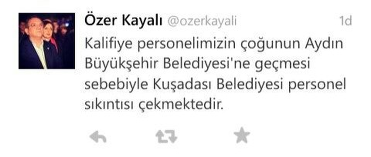 Kuşadası\'nda Twitter Skandalı