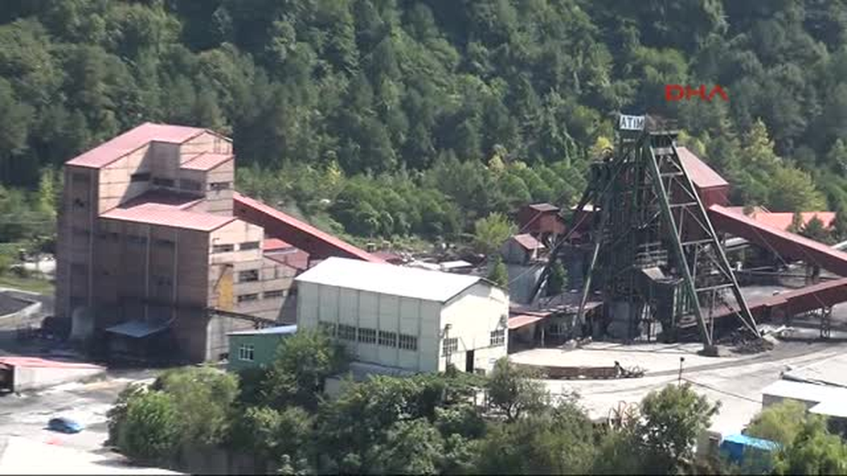 Amasra\'da Maden Ocağında Kömür Yangını