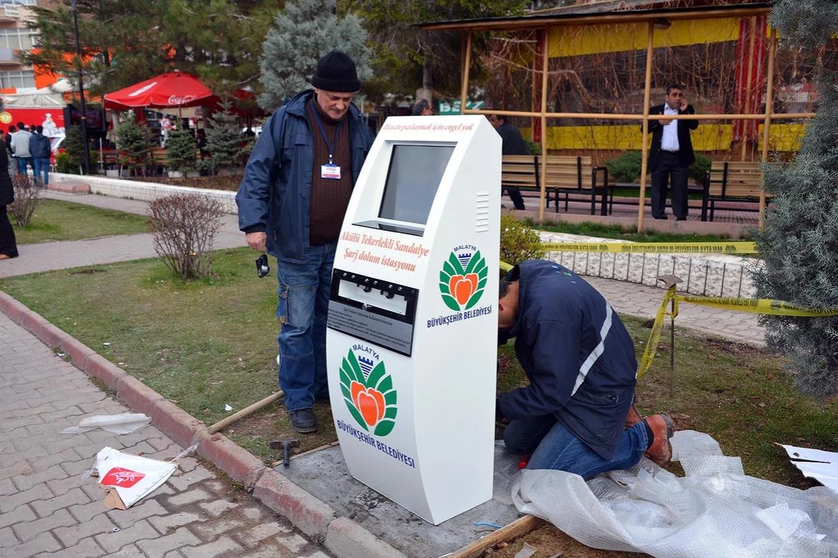 Malatya\'da Akülü Araç Şarj İstasyonları Arttırıldı