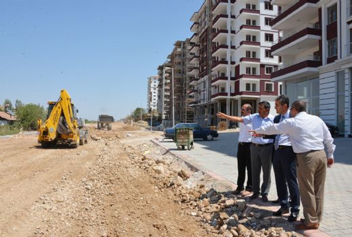 Malatya\'da Yol Çalışmaları