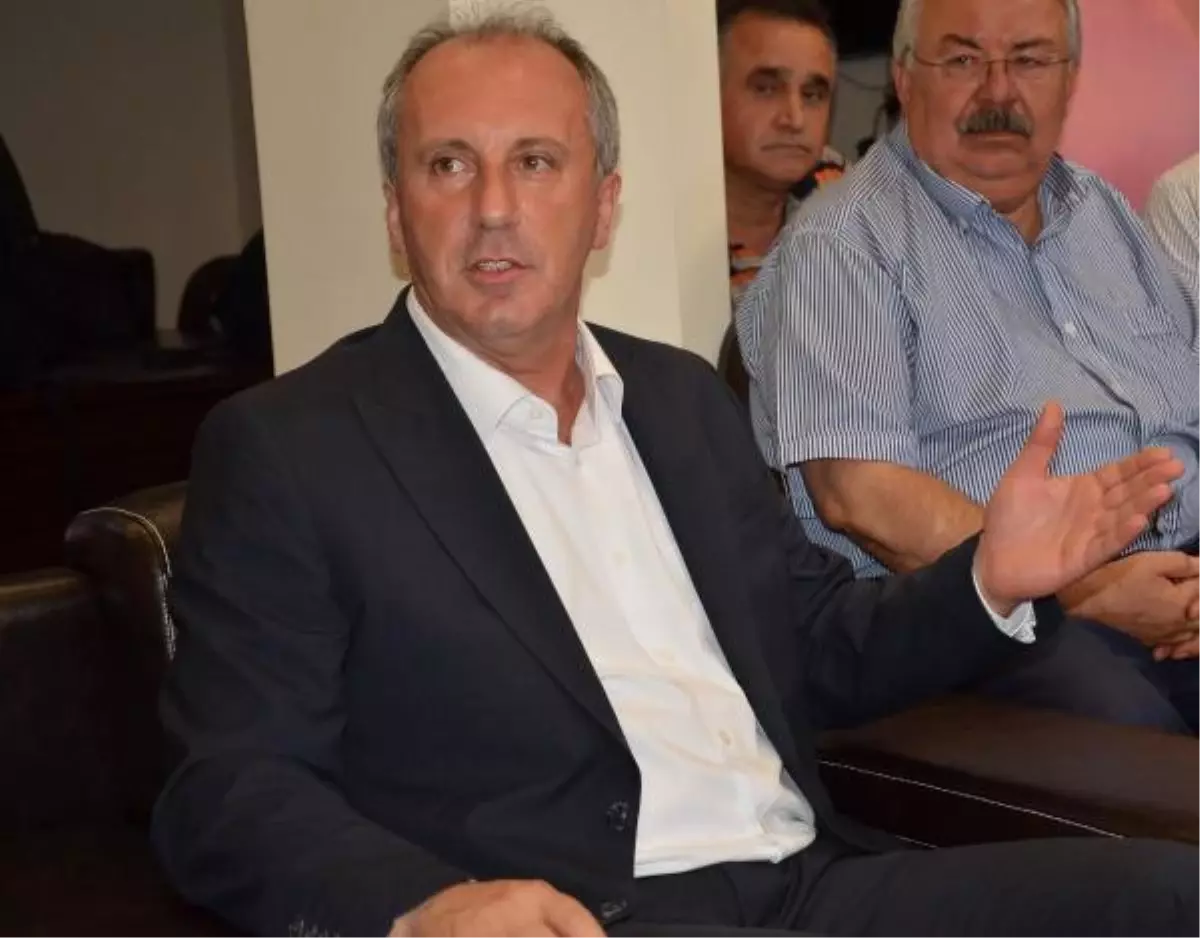 Muharrem İnce: CHP\'de Korku Düzeni Var