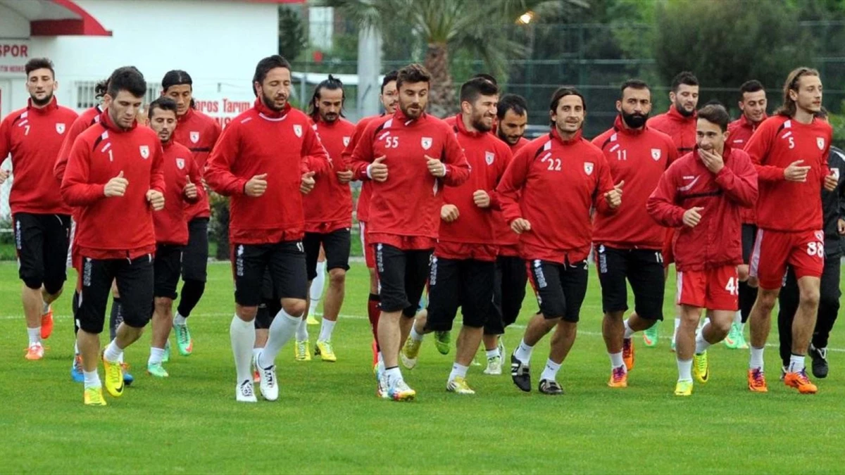 Samsunspor, Giresunspor Maçının Hazırlıklarına Başladı