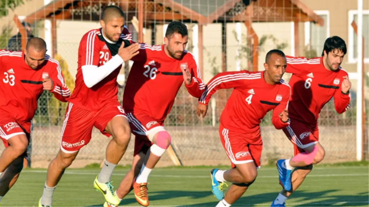 Sivasspor'da Gaziantepspor Mesaisi Başladı