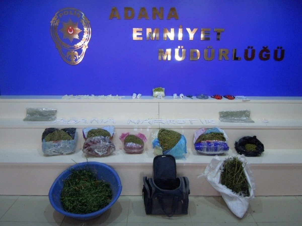 Adana\'daki Uyuşturucu Operasyonlarında 19 Tutuklama