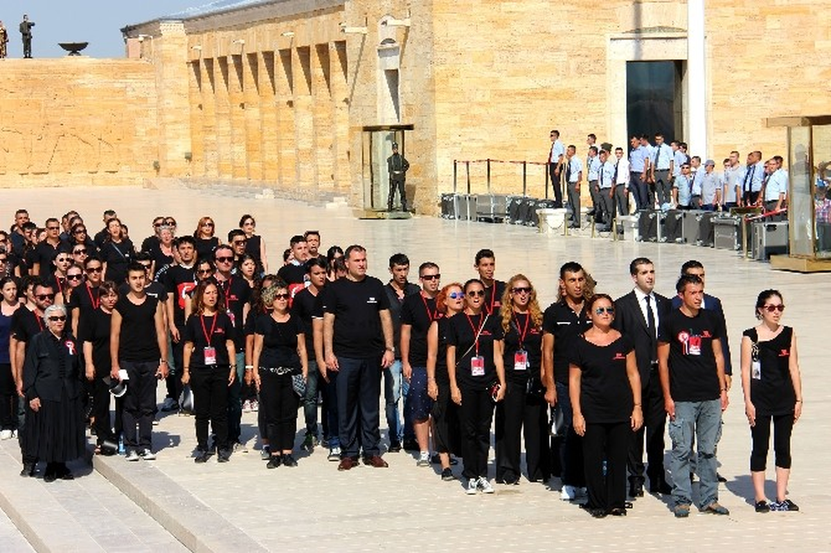 Anıtkabir\'de Rekor Denemesi