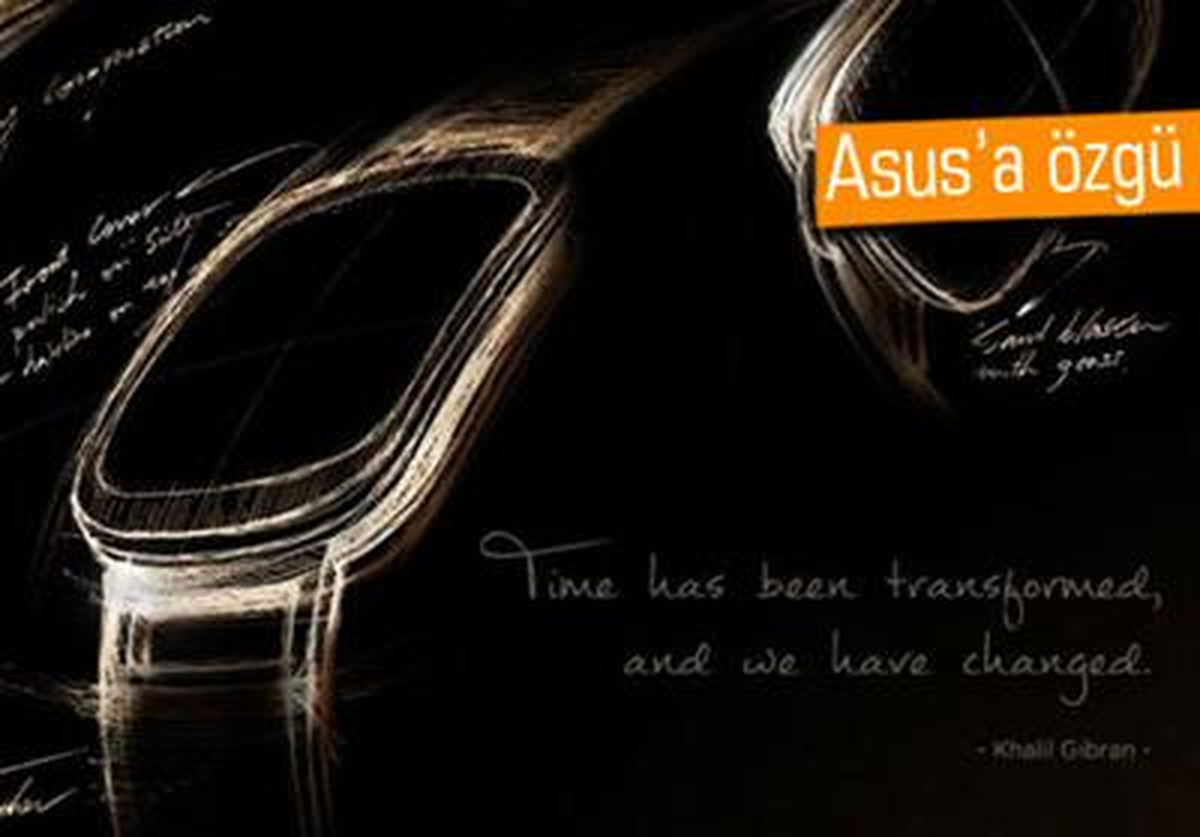 Asus\'un Akıllı Saati Kavisli Ekrana Sahip Olabilir