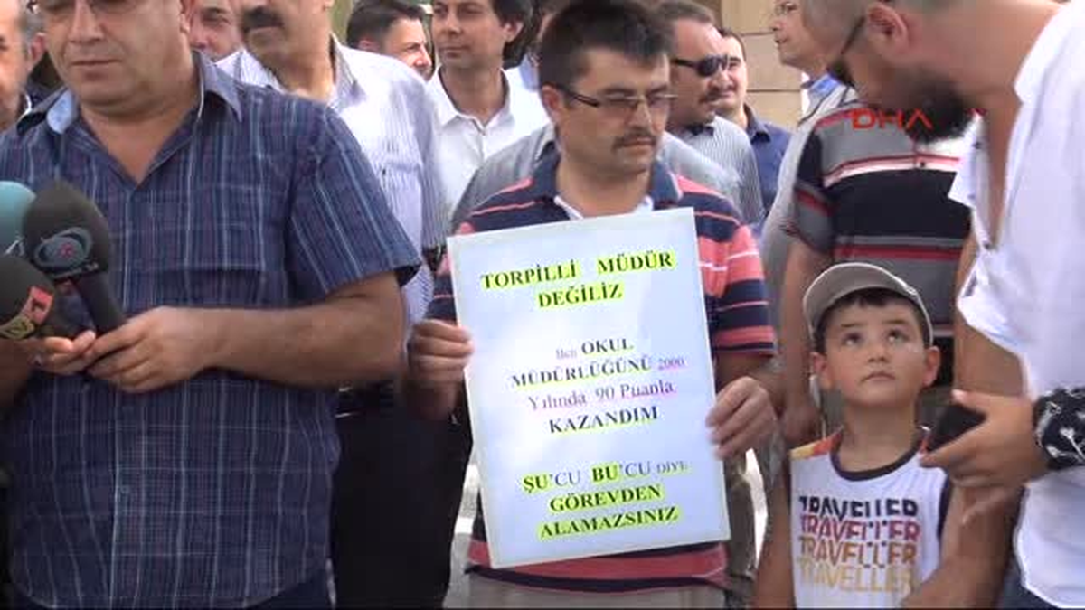 Kayseri\'de Eğitimcilerden, Valilik Önünde Atama Eylemi