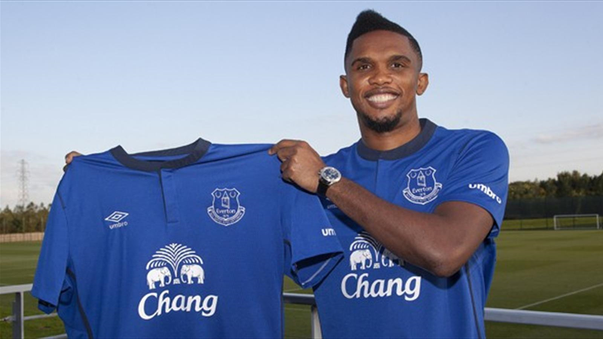 Eto\'o Resmen Everton\'da