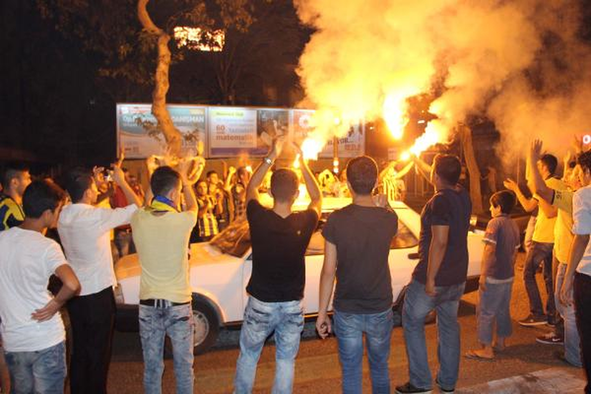Kahramanmaraş\'ta Süper Kupa Sevinci