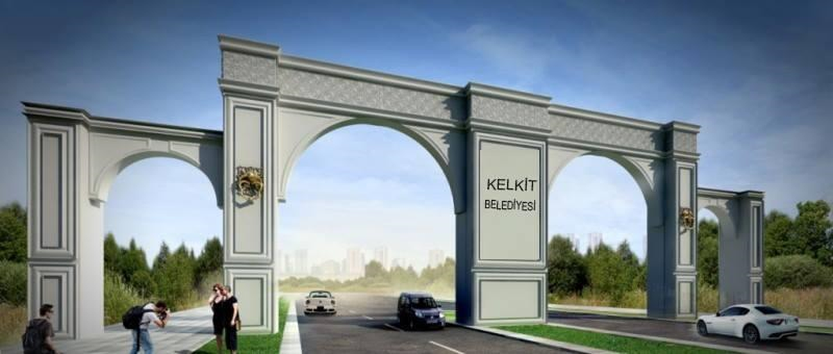 Kelkit İlçe Girişine Modern Kapı Yapılacak