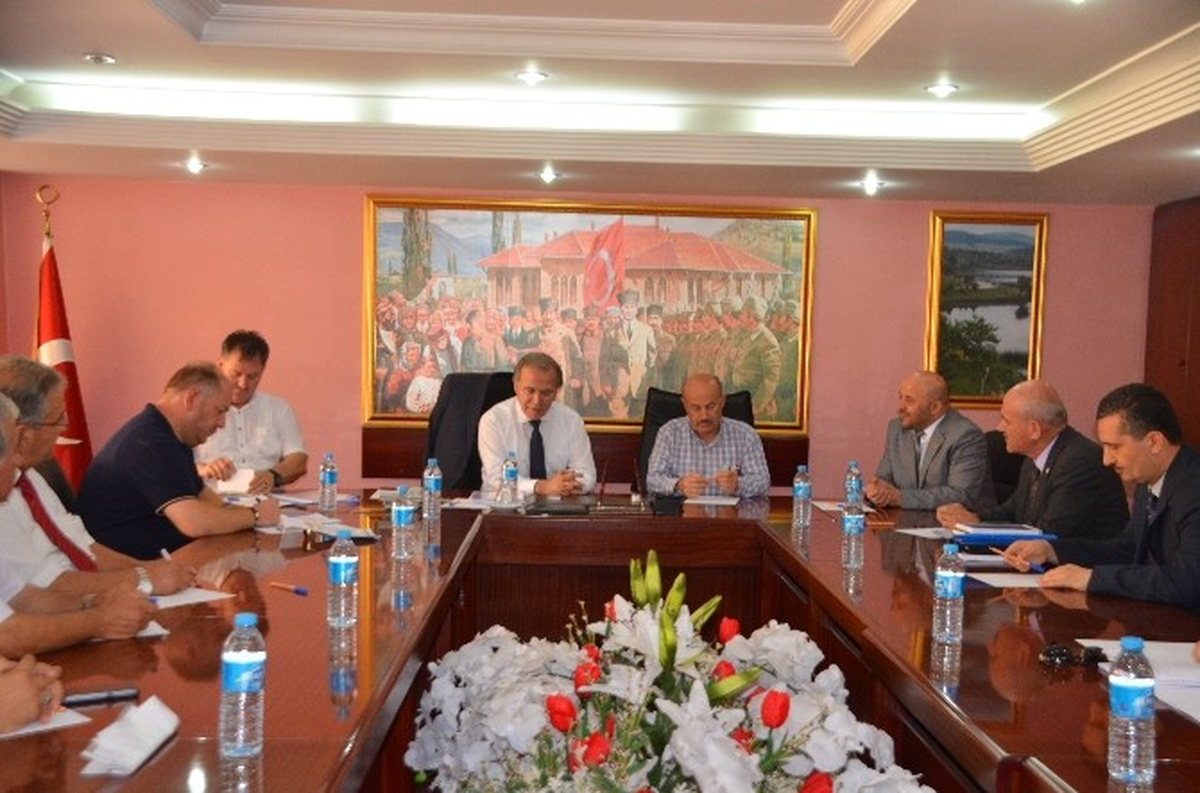Şahin ve Kahveci İl Özel İdareyi Ziyaret Etti