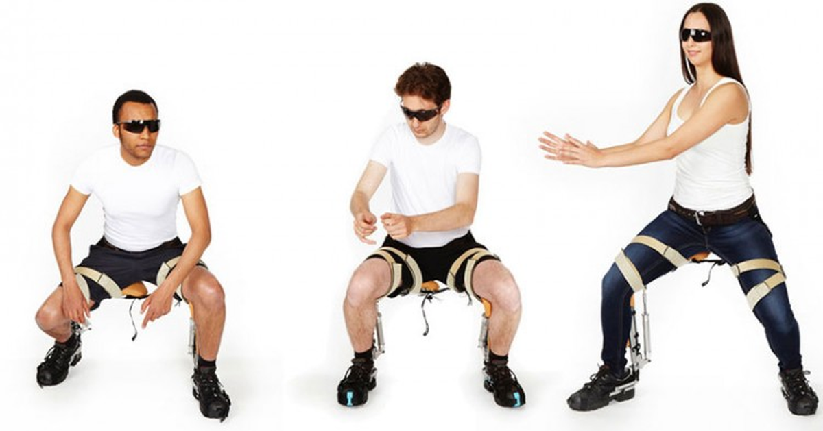 Sandayesiz Sandalye ile Havada Oturmak Mümkün