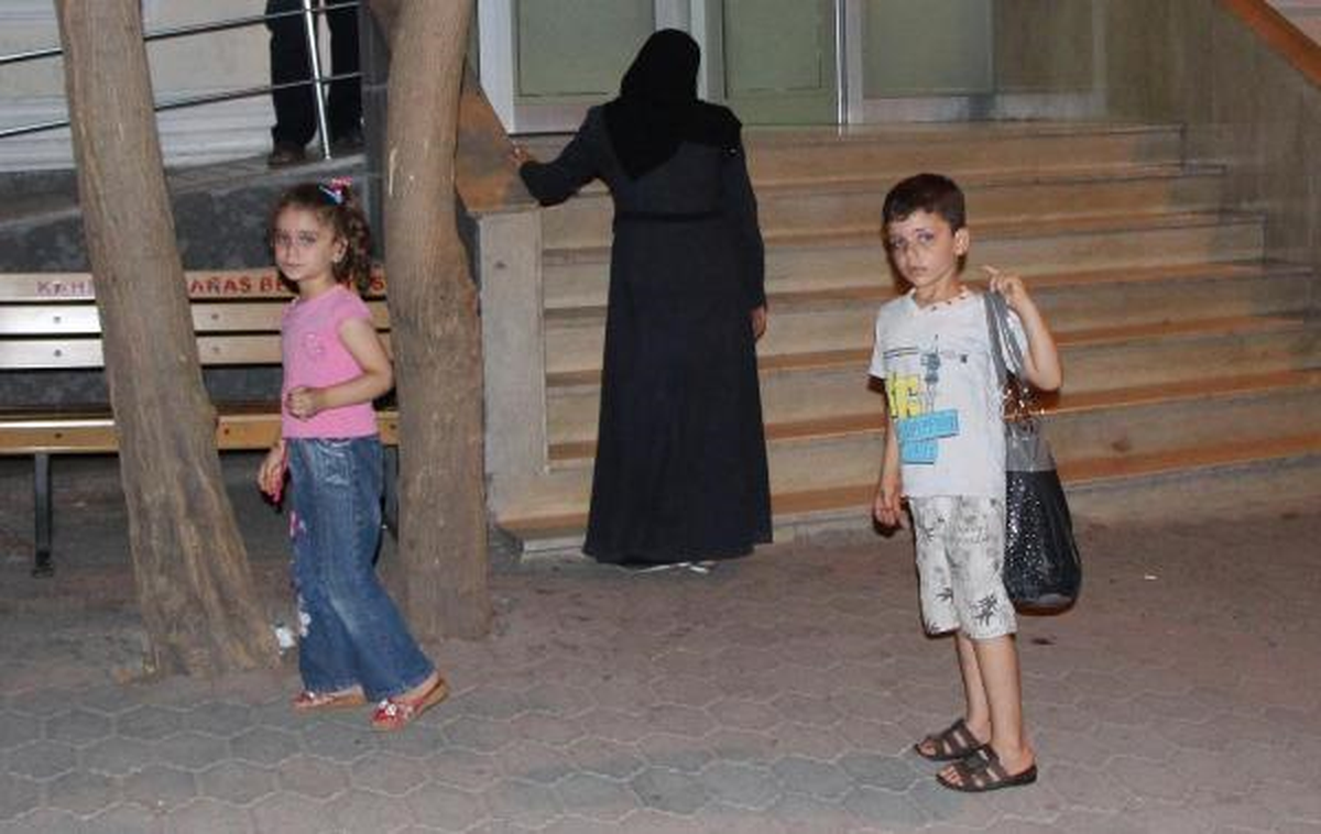 Suriyeli Sığınmacı Kadına Eş Dayağı