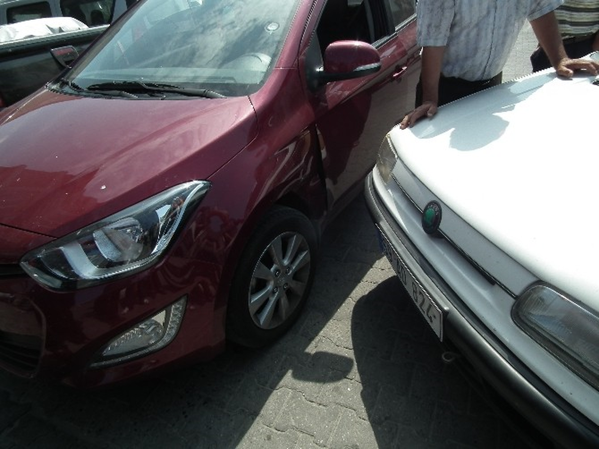 Tekirdağ\'da Maddi Hasarlı Trafik Kazası