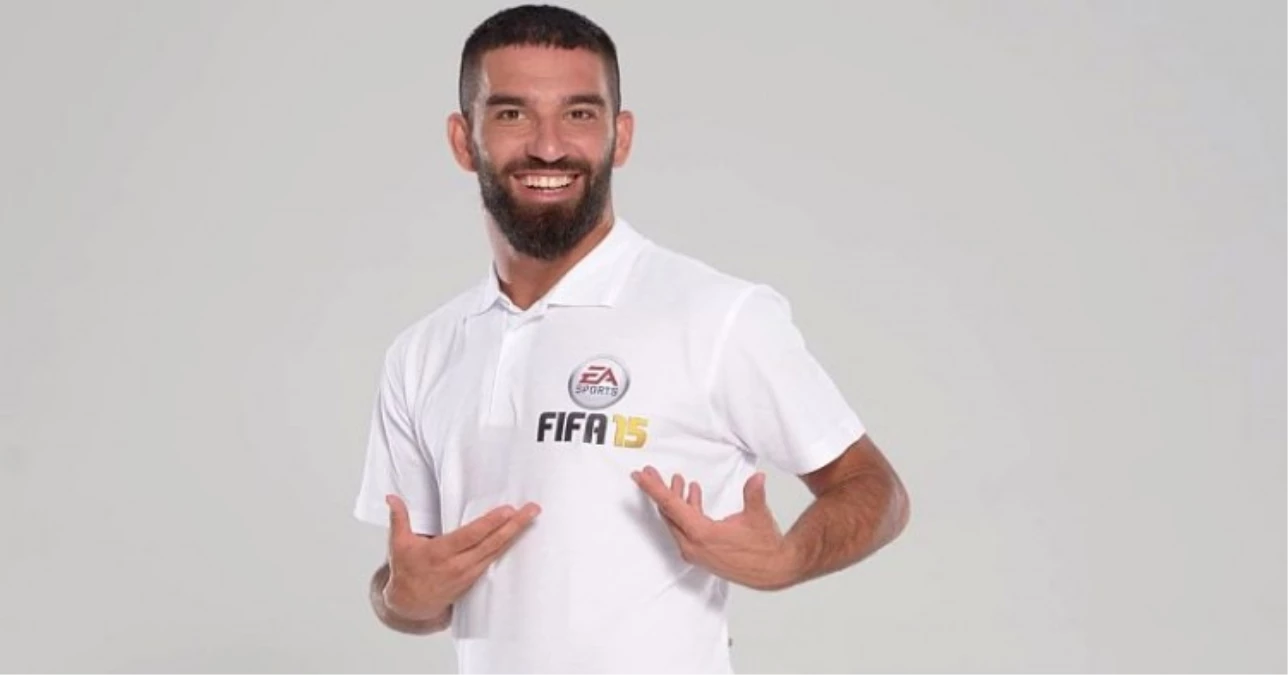 Arda Turan FIFA 15 Oyun Kapağında