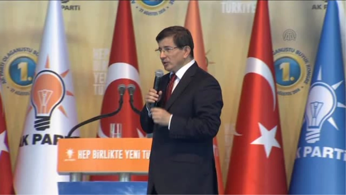 Davutoğlu: "Çözüm sürecini başarıya ulaştırana kadar bize uyku haramdır" -