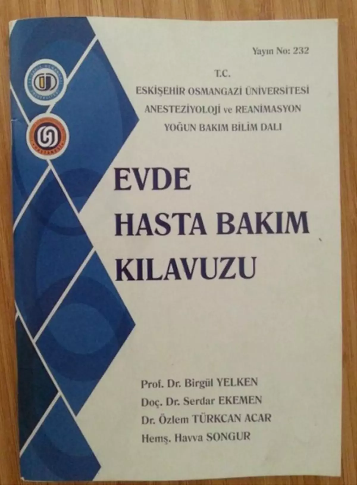 ESOGÜ Evde Bakım Kılavuzu Hazırladı