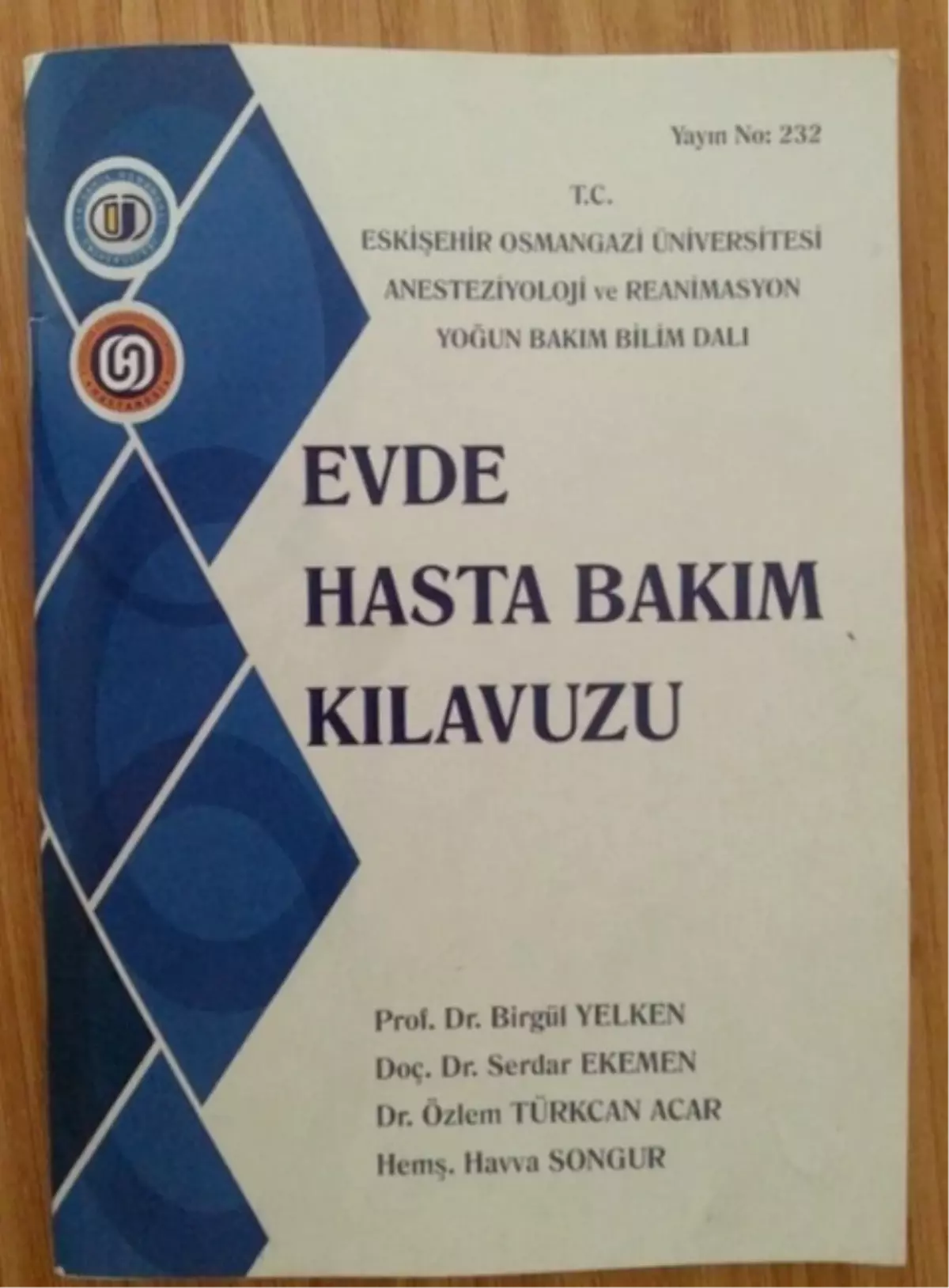 Esogü Hastanesi\'nden Evde Bakım Kılavuzu