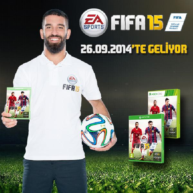FIFA 15'in Kapağında Arda Turan Olacak - Son Dakika