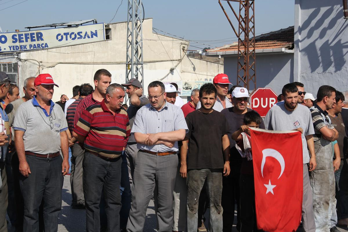 Havza Küçük Sanayi Sitesi Esnafının Kavşak İsteği