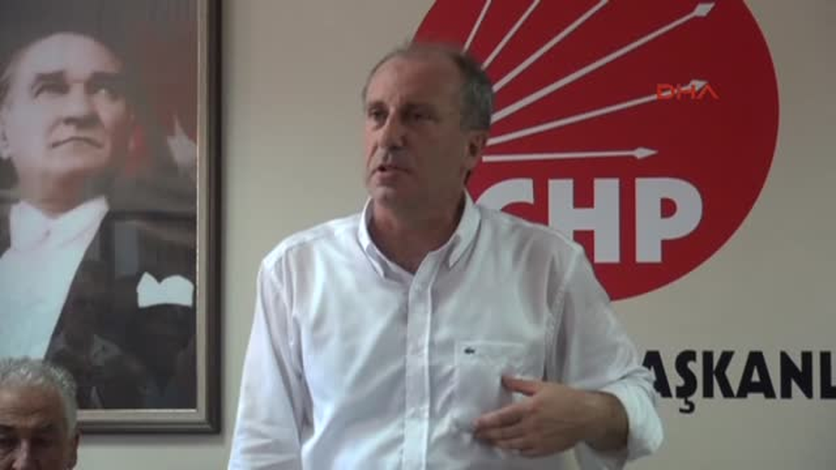 İnce \'Chp\'nin Üzerinde Korku Duvarları Var; Rize İl Başkanı \'Bize Kimse Baskı Uygulayamaz\'