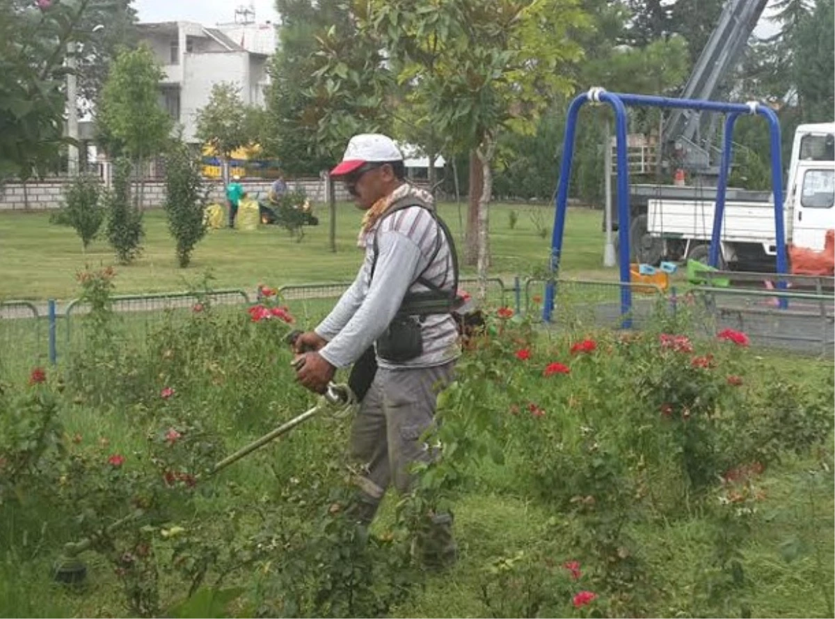 Köseköy Kent Park Aydınlatıldı