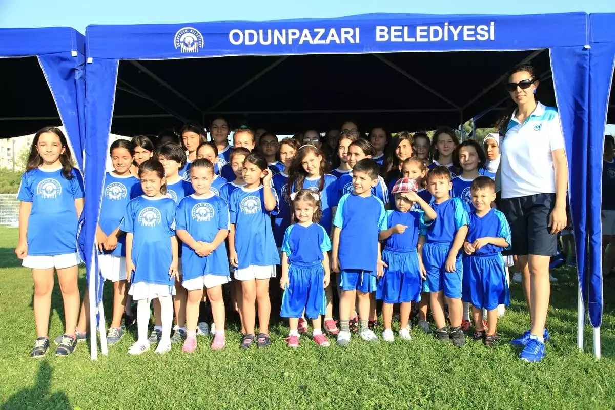 Odunpazarı Belediyesi Yaz Okullarında Sertifika Heyecanı