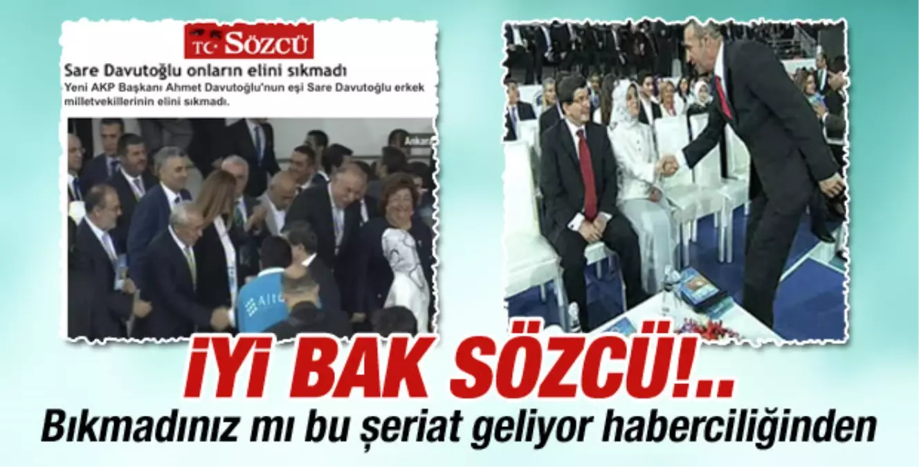 Sözcü\'nün Davutoğlu Haberi Yalan Çıktı