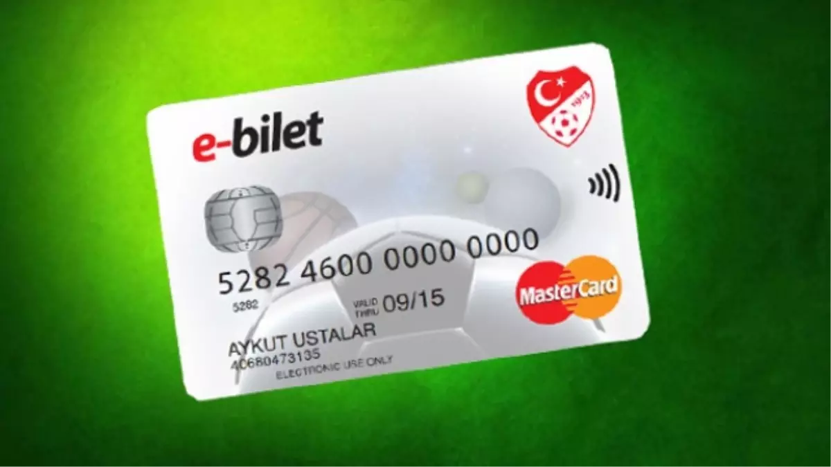 Tff\'den E-Bilet Açıklaması