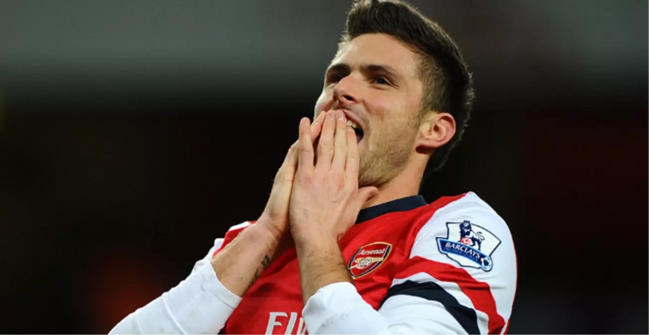 Arsenal\'de Giroud 4 Ay Sahalarda Yok