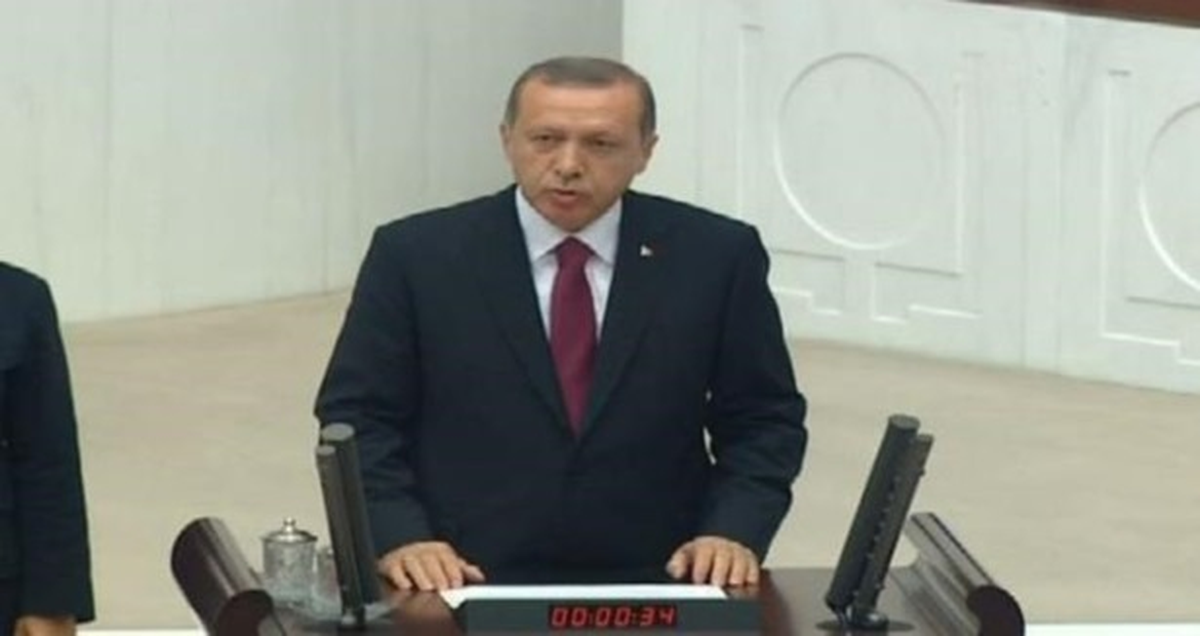 Cumhurbaşkanı Erdoğan için 101 pare top atışı