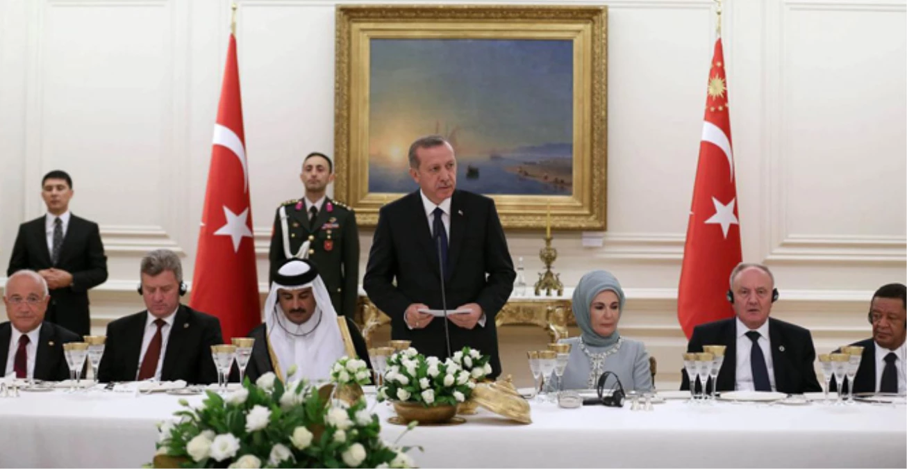 Erdoğan Köşk\'teki İlk Resepsiyonunu Verdi