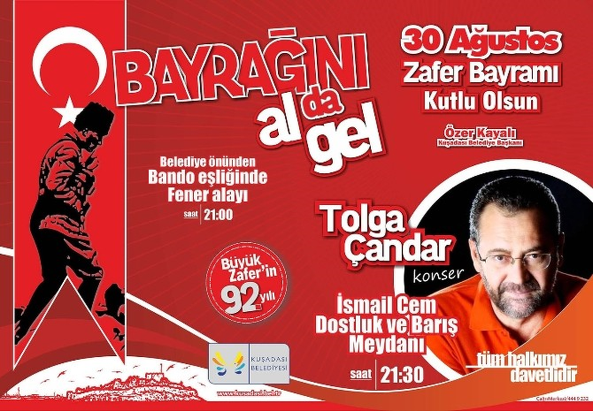 Kuşadası\'nda Zafer Bayramı Etkinliklerle Kutlanacak