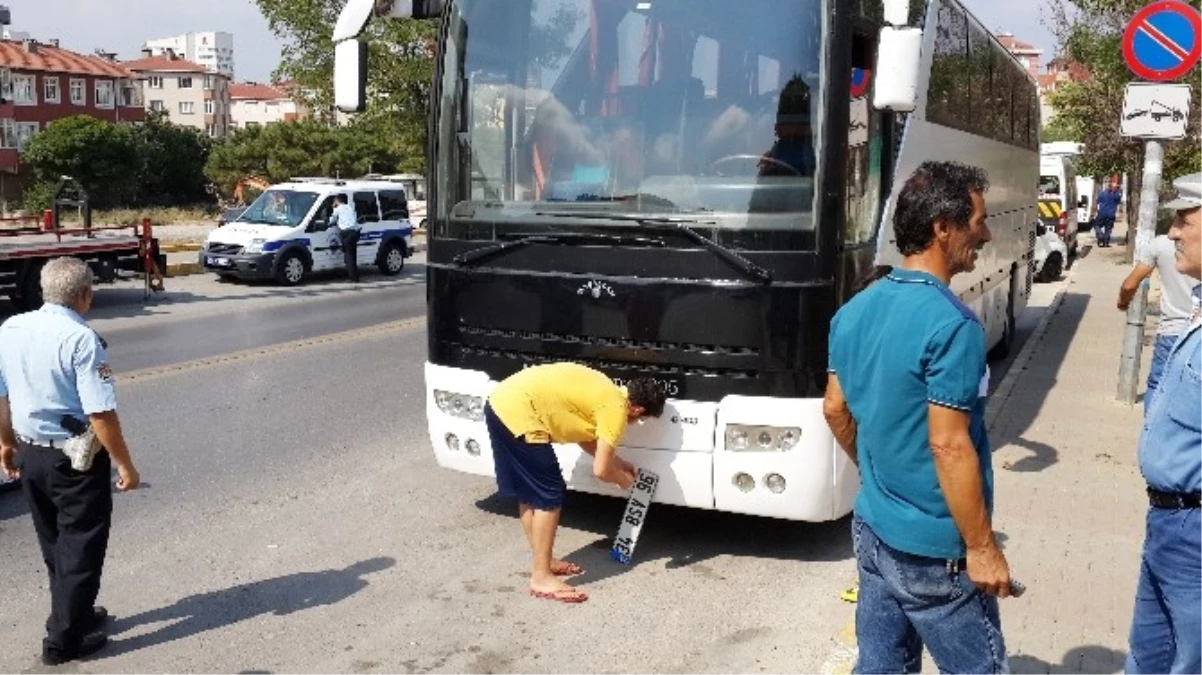 İkiz Plaka Polisin Gözünden Kaçmadı