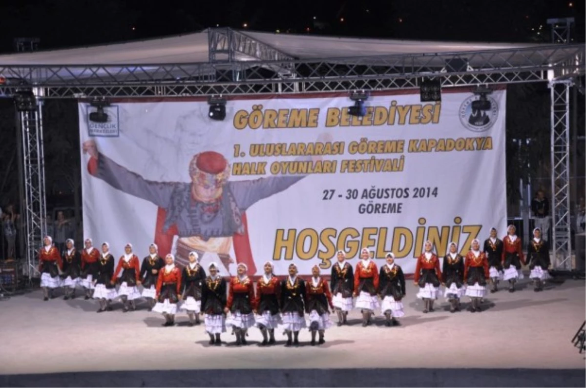 Uluslararası Kapadokya-Göreme Halk Oyunları Festivali Başladı