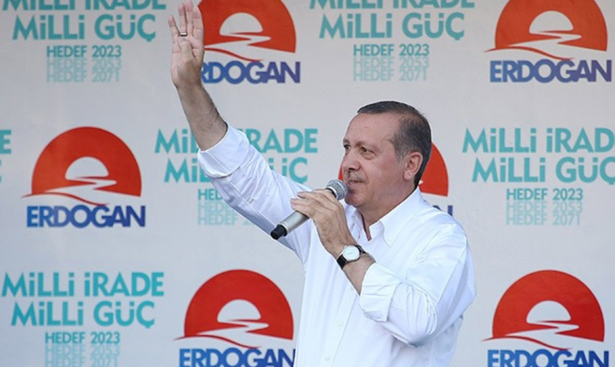 Erdoğan\'a Posterli Sürpriz