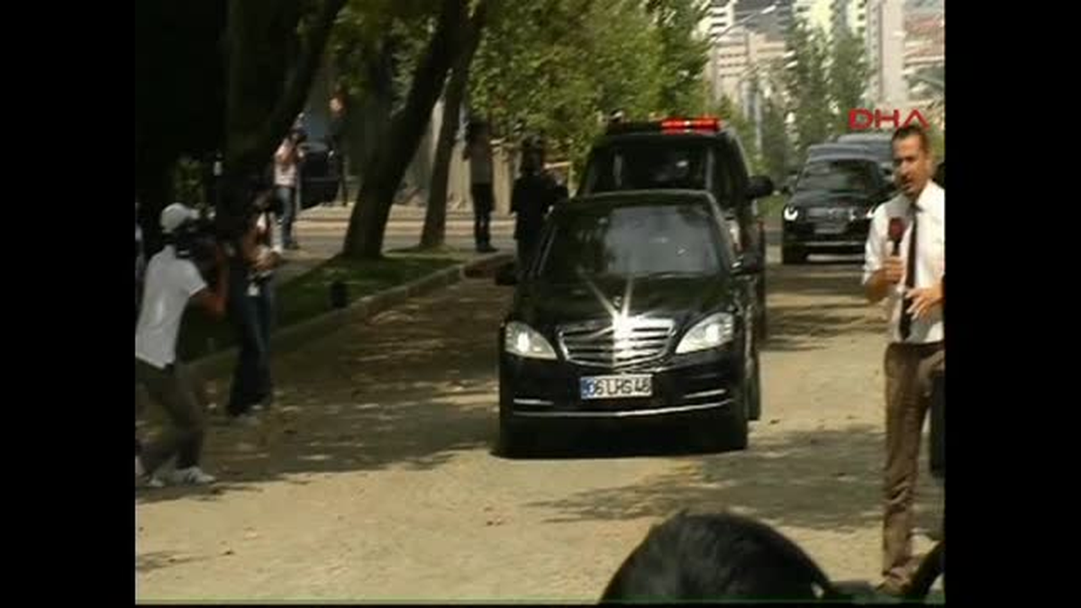 Davutoğlu, Çankaya Köşkü\'nde