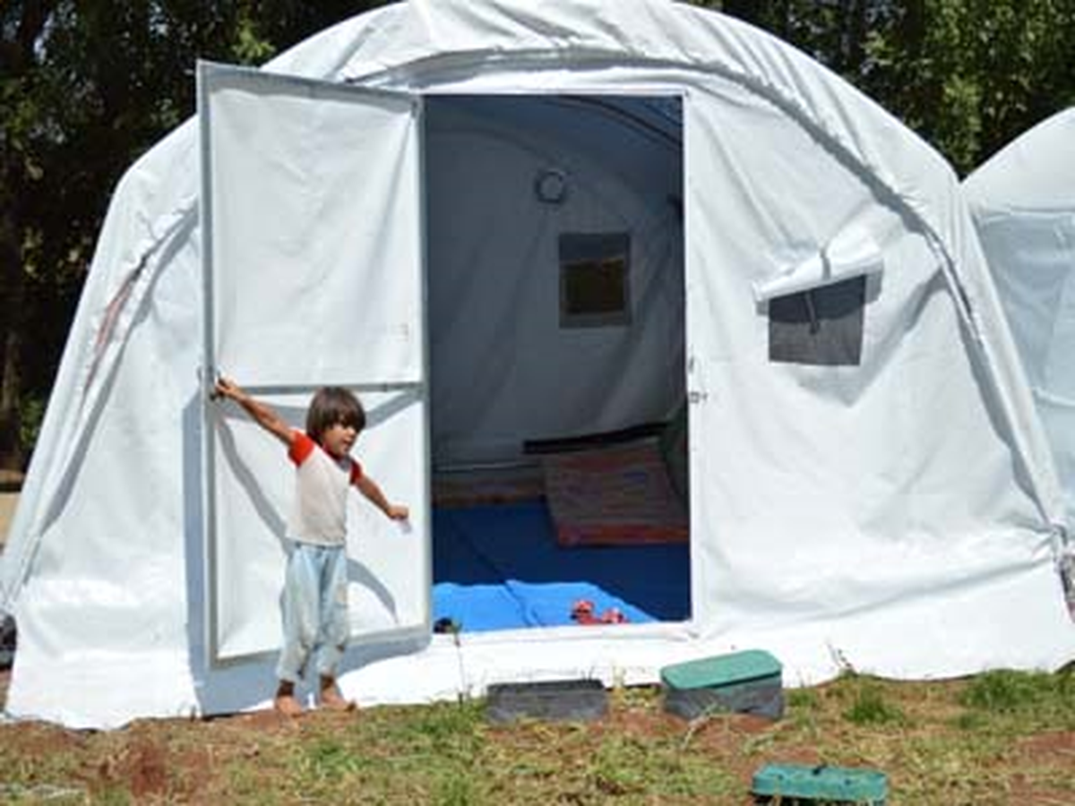 Diyarbakır'da 3000 Kişilik Çadır Kent Kuruluyor