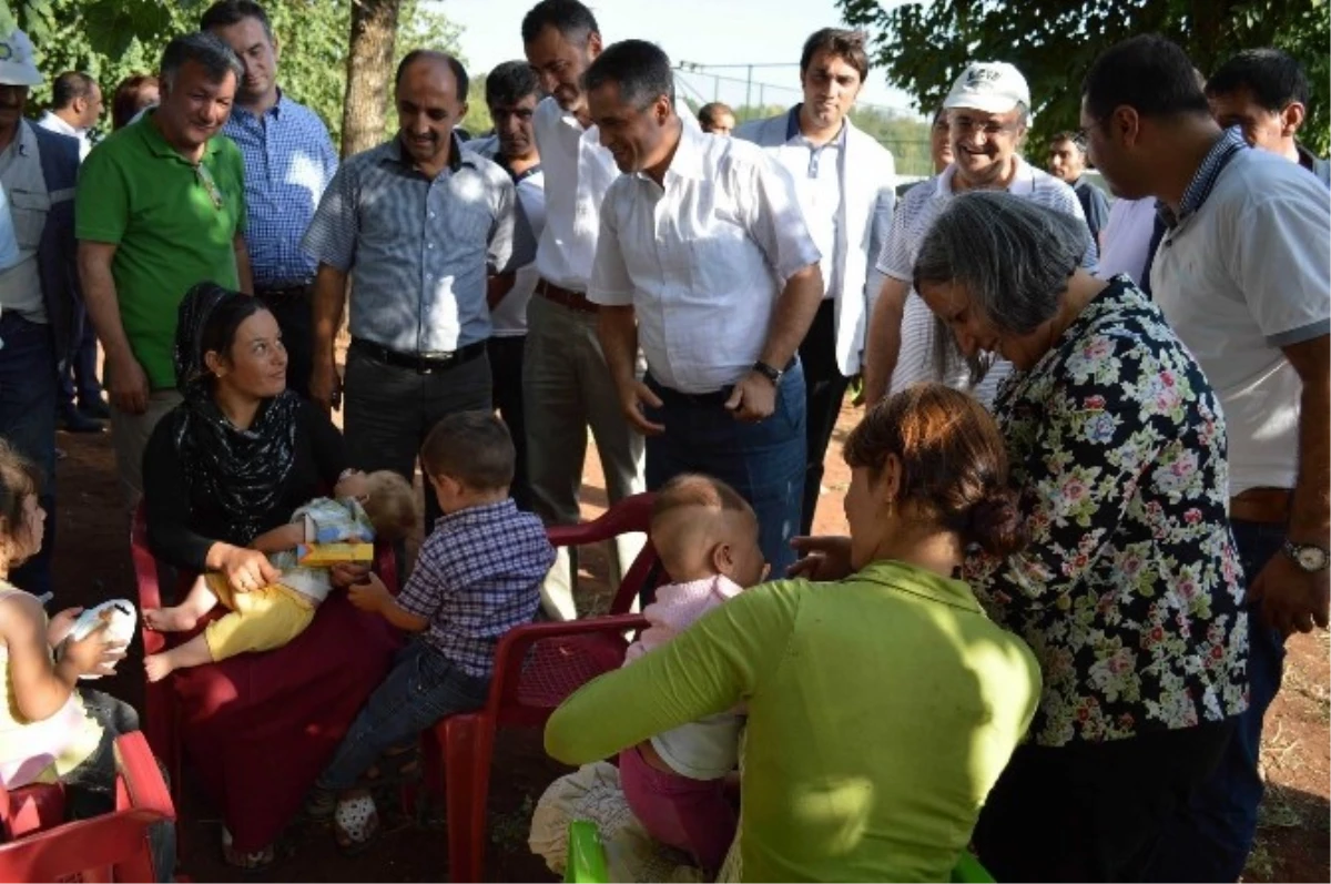 Diyarbakır\'da Yezidiler İçin 3 Bin Kişilik Çadır Kent Kuruluyor
