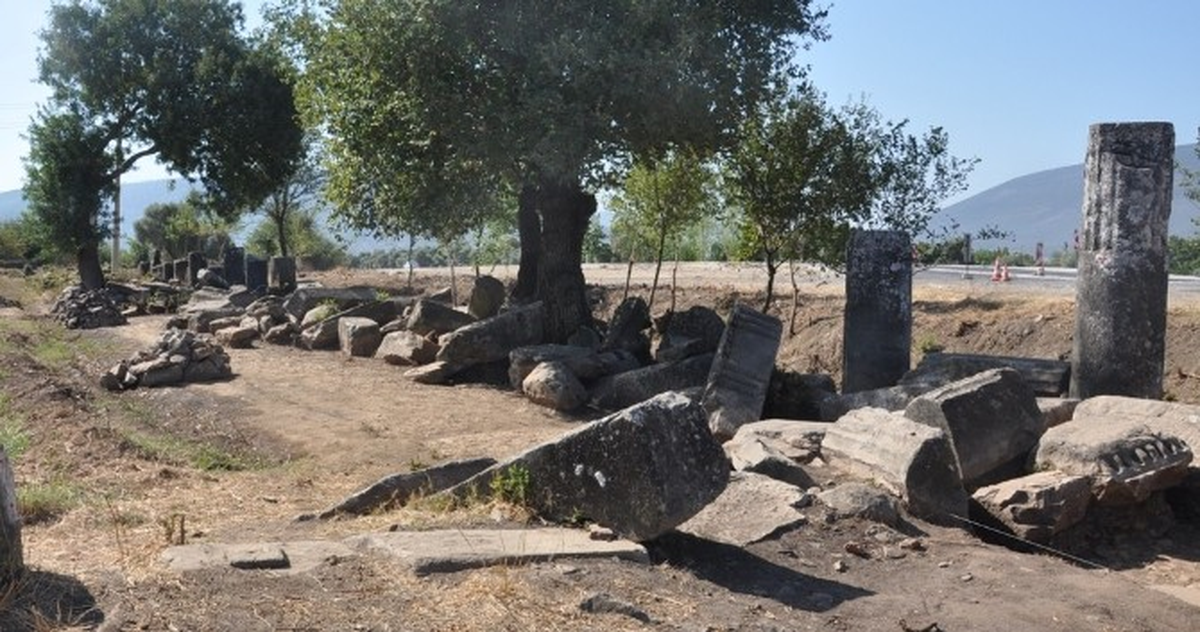 Euromos Antik Kentindeki Agora Ayağa Kaldırılacak