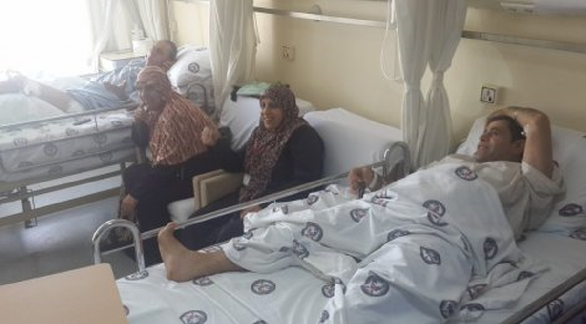 Filistinli Yaralıların Tedavilerine Başlandı