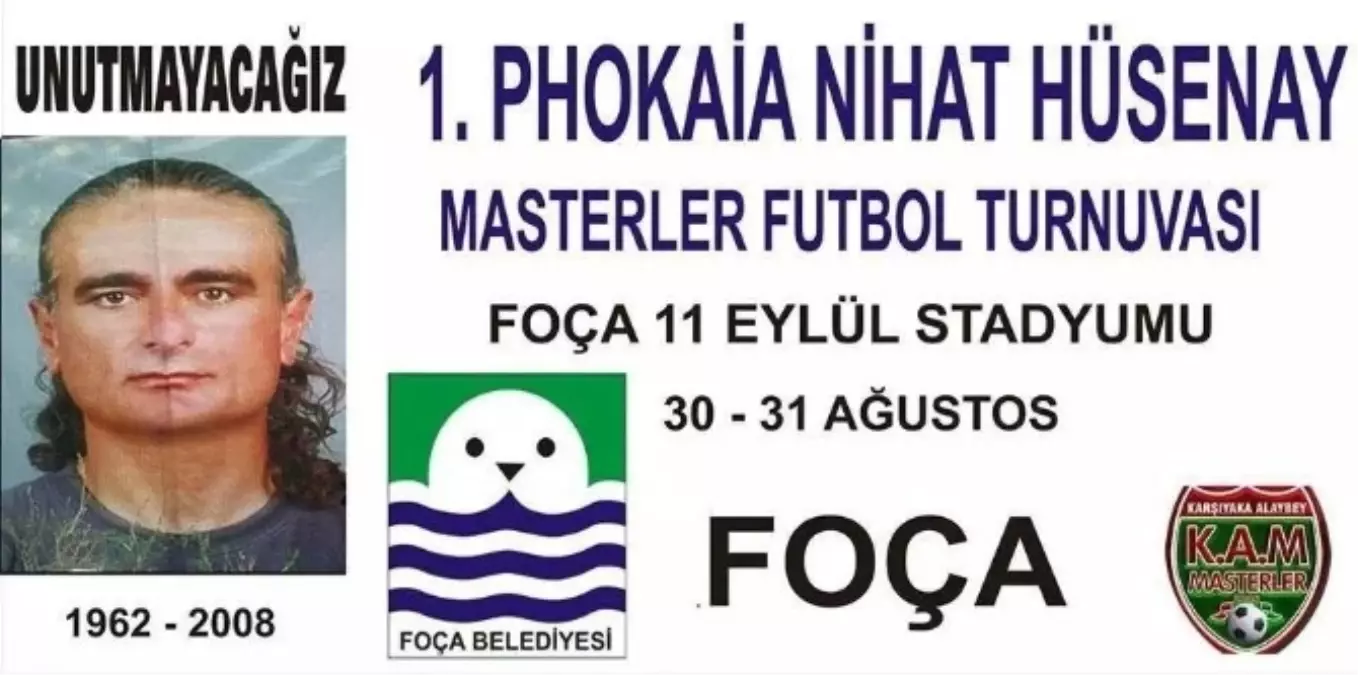 Foça\'da Masterler Futbol Turnuvası Başladı