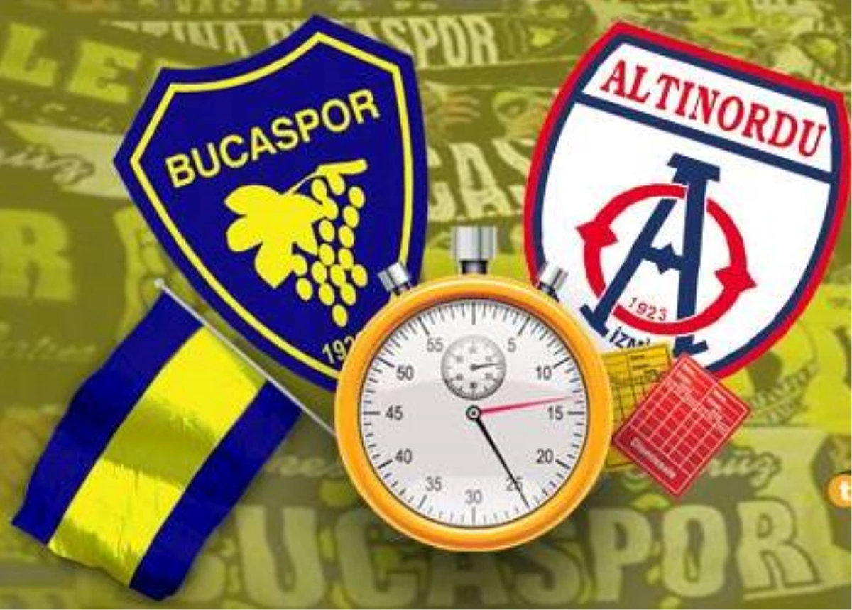 Bucaspor ile Altınordu 1-1 Berabere Kaldı