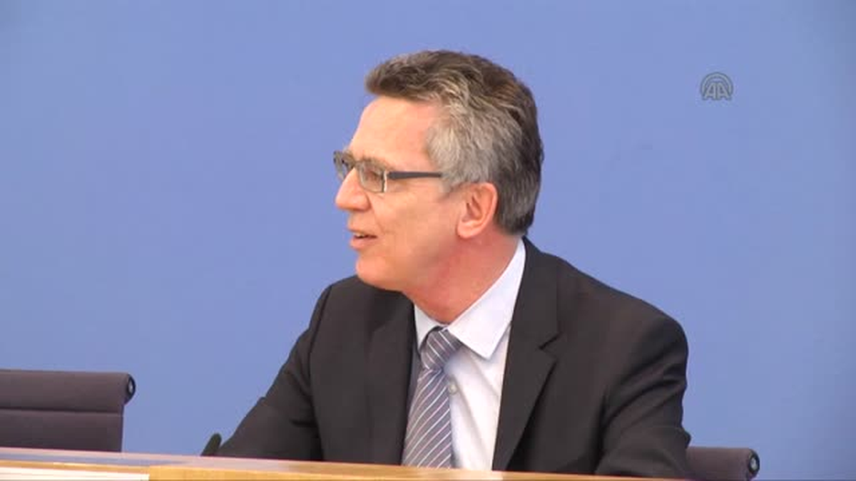 İşler, Almanya İçişleri Bakanı Maiziere\'yi Kabul Etti
