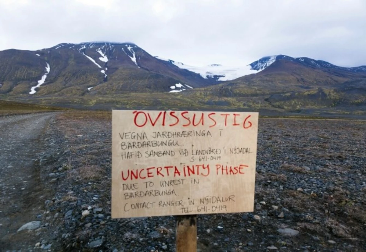 İzlanda\'da Bardarbunga Yanardağı Harekete Geçti