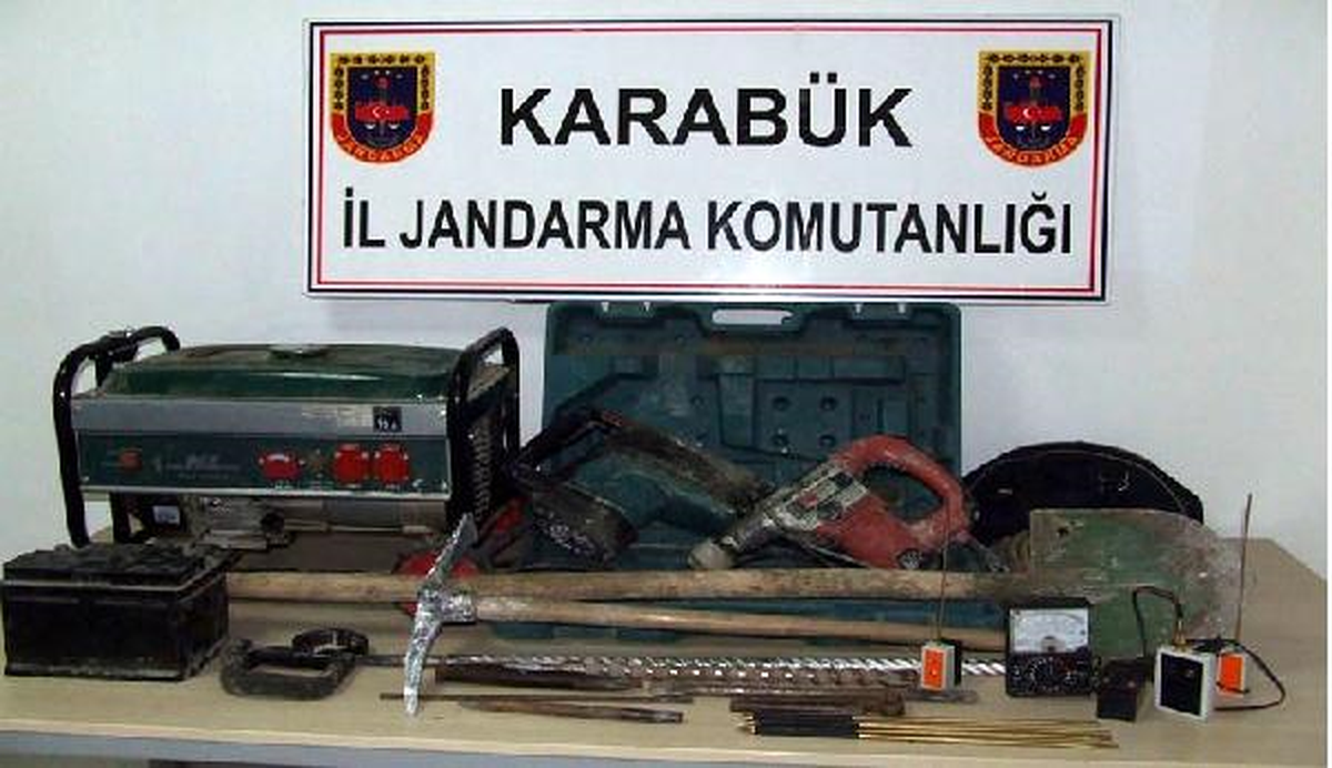 Karabük\'te Definecilere Suçüstü